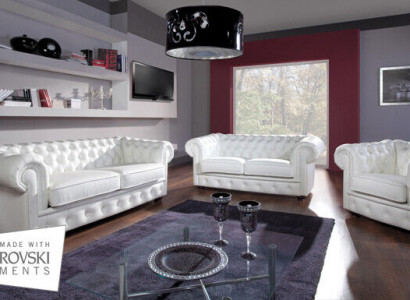 Sofagarnitur 3+1+1 Sitzer Design Relax Sofas Polster Moderne Couchen